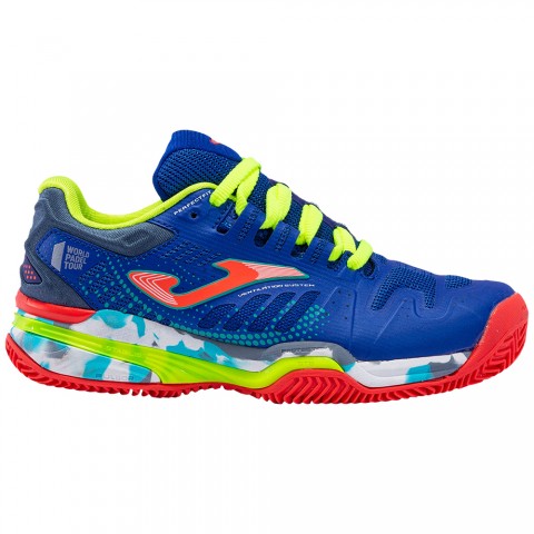 Chaussures Padel Joma Slam 2204 Junior Bleu 21291