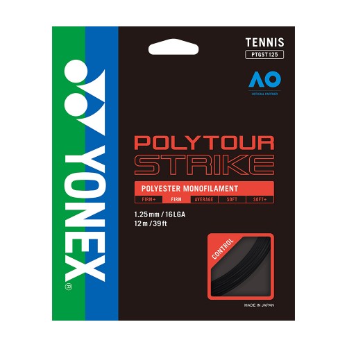 Garniture Tennis Yonex PolyTour Strike Noir 21307