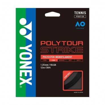 Garniture Yonex Tennis PolyTour Strike Noir