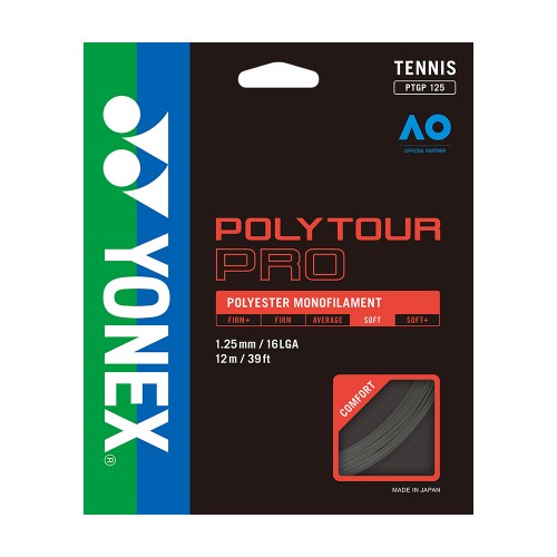 Garniture Tennis Yonex Polytour Pro Graphite 21308