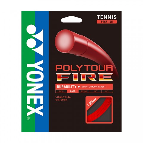 Garniture Tennis Yonex PolyTour Fire Rouge 21309