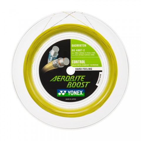 Bobine Badminton Yonex Aerobite Boost Gris/Jaune 21312