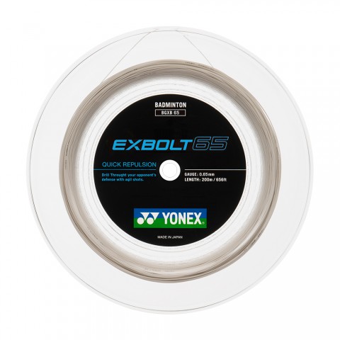 Bobine Badminton Yonex Exbolt 65 Blanc 21318