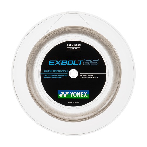 Bobine Badminton Yonex Exbolt 65 Blanc 21318