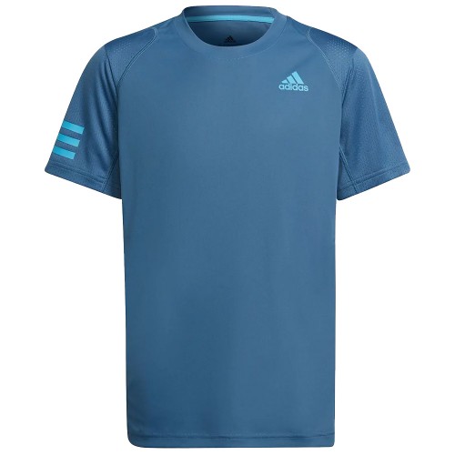 Tee-Shirt adidas Club 3 Stripes Junior Bleu 21339