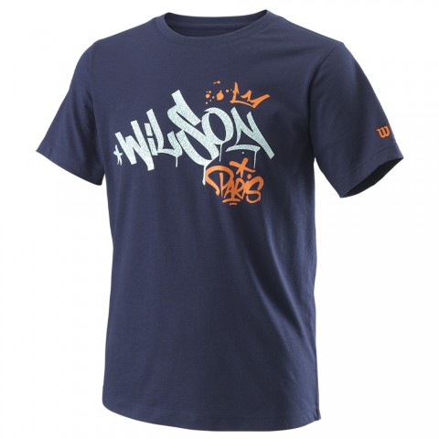 Tee-Shirt Wilson Paris Hope Tech Junior Bleu 21355