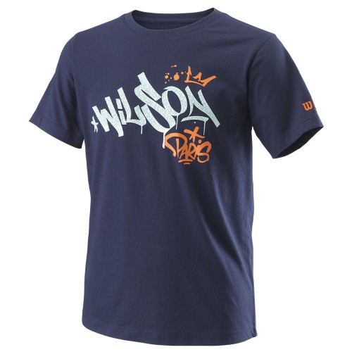 Tee-Shirt Wilson Paris Hope Tech Junior Bleu 21355