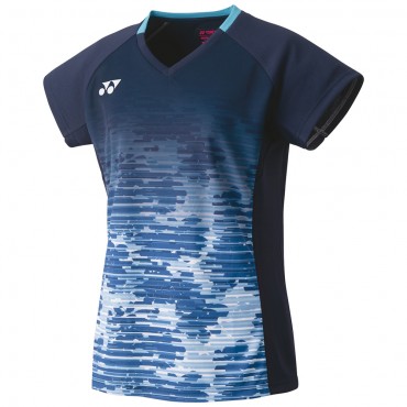 Polo Yonex 20703EX French National Team Femme Bleu Marine