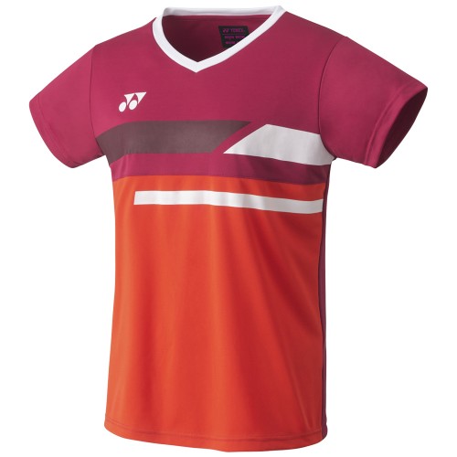 Tee-shirt Yonex Team YW0029EX Femme Rouge 21377