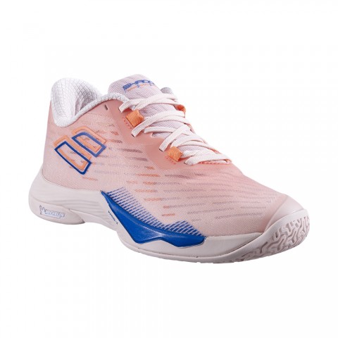 Chaussures Badminton Babolat Shadow Tour 5 Femme Rose 21391