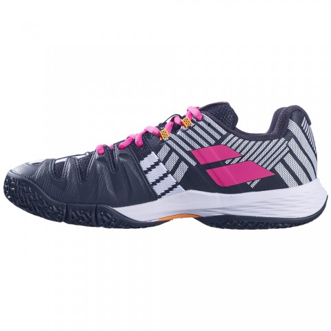 Chaussures Padel Babolat Sensa Femme Noir/Rose 21400