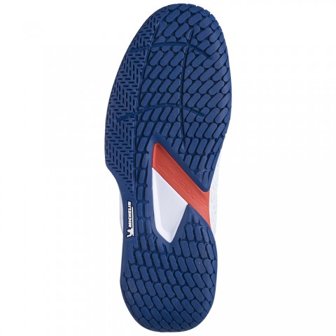 Chaussures Tennis Babolat Propulse Fury 3 Toutes Surfaces Homme Blanc/Bleu 21410