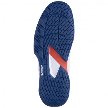 Chaussures Babolat Tennis Propulse Fury 3 Toutes Surfaces Homme Blanc/Bleu