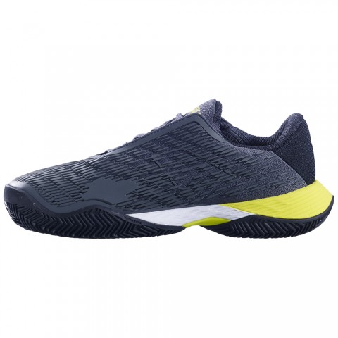 Chaussures Tennis Babolat Propulse Fury 3 Terre Battue Homme Gris/Jaune 21415