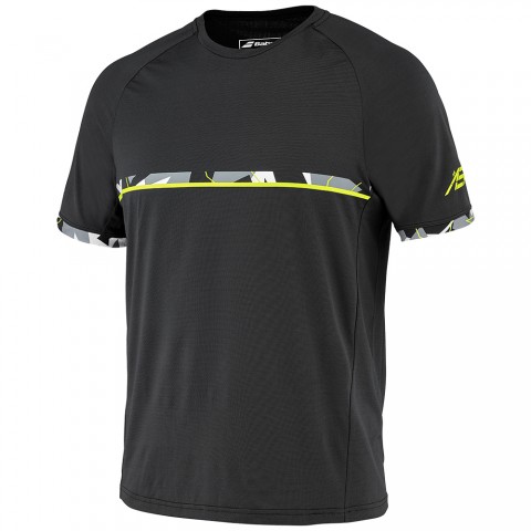 Tee-shirt Babolat Aero Crew Homme Noir 21446