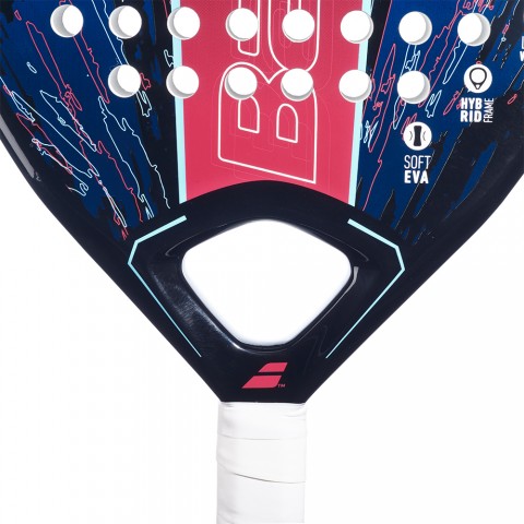 Raquette Padel Babolat Contact ETP Bleu/Rouge 21451