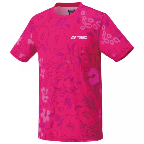 Tee-shirt Yonex 16621EX Tour Elite Homme Rose