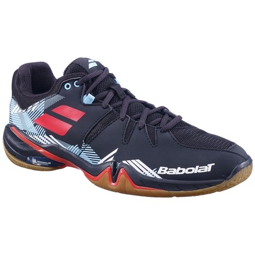 Chaussures Badminton Babolat Shadow Spirit Homme Noir/Rouge 21522