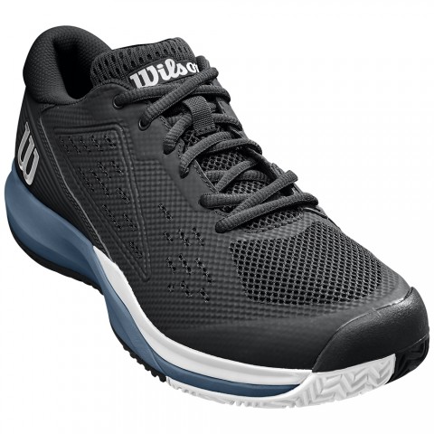 Chaussures Wilson Tennis Rush Pro Ace Toutes Surfaces Homme Noir/Bleu Chaussures Wilson Tennis Rush Pro Ace Toutes Surfaces Homme Noir/Bleu
