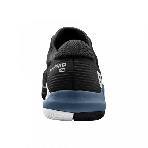 Chaussures Wilson Tennis Rush Pro Ace Toutes Surfaces Homme Noir/Bleu Chaussures Wilson Tennis Rush Pro Ace Toutes Surfaces Homme Noir/Bleu