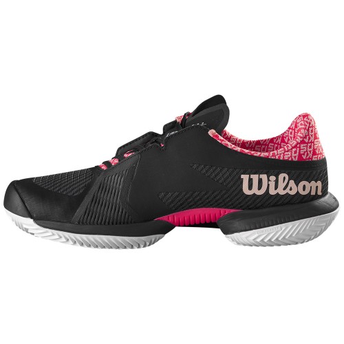 Chaussures Tennis Wilson Kaos Swift 1.5 Terre Battue Femme Noir 21645
