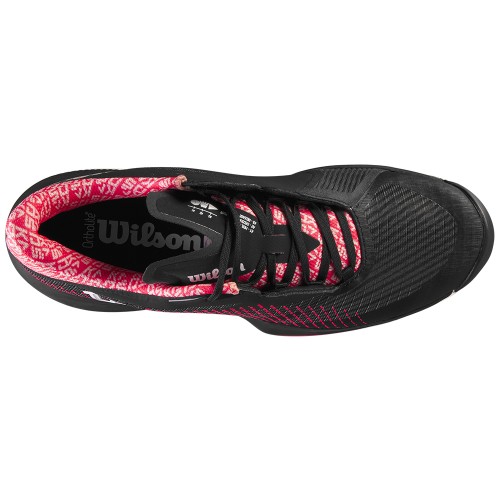 Chaussures Tennis Wilson Kaos Swift 1.5 Terre Battue Femme Noir 21647