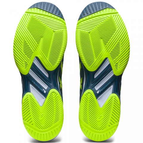 Chaussures Tennis Asics Solution Speed FlyteFoam 2 Toutes Surfaces Homme Bleu/Vert 21658