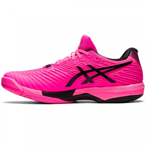 Chaussures Asics Tennis Solution Speed FlyteFoam 2 Toutes Surfaces Homme Rose/Noir