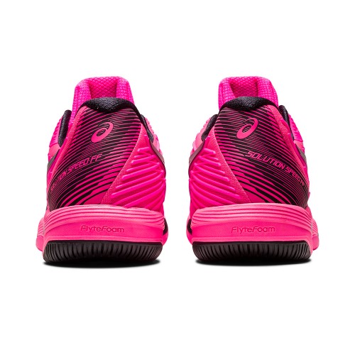 Chaussures Asics Tennis Solution Speed FlyteFoam 2 Toutes Surfaces Homme Rose/Noir