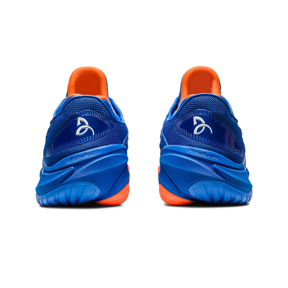 Chaussures Asics Court FlyteFoam 3 Novak Homme Bleu Sports Raquettes