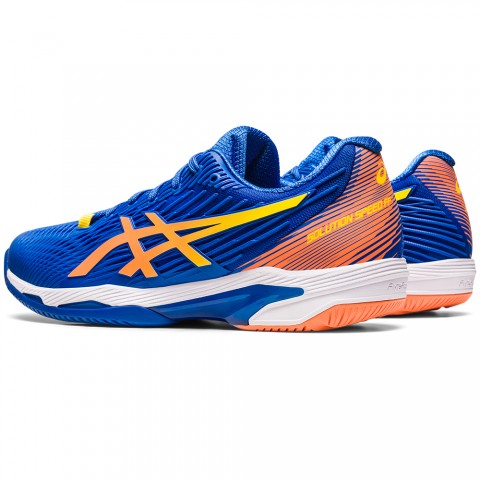 Chaussures Tennis Asics Solution Speed FlyteFoam 2 Toutes Surfaces Homme Bleu/Orange 21757