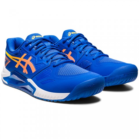 Chaussures Tennis Asics Gel Challenger 13 Toutes Surfaces Homme Bleu/Orange 21765