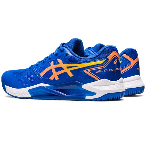 Chaussures Tennis Asics Gel Challenger 13 Toutes Surfaces Homme Bleu/Orange 21766