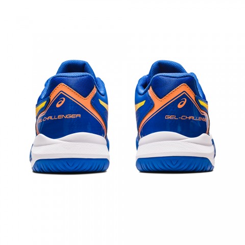 Chaussures Tennis Asics Gel Challenger 13 Toutes Surfaces Homme Bleu/Orange 21769