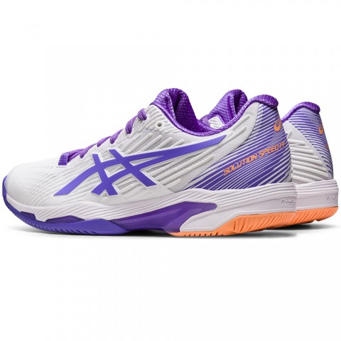 Chaussures Tennis Asics Solution Speed FlyteFoam 2 Toutes Surfaces Femme Blanc/Violet 21780