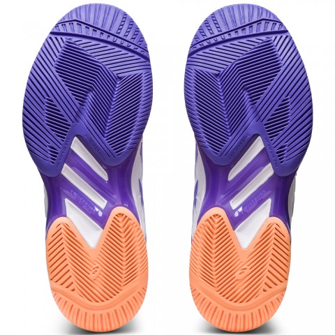 Chaussures Tennis Asics Solution Speed FlyteFoam 2 Toutes Surfaces Femme Blanc/Violet 21782