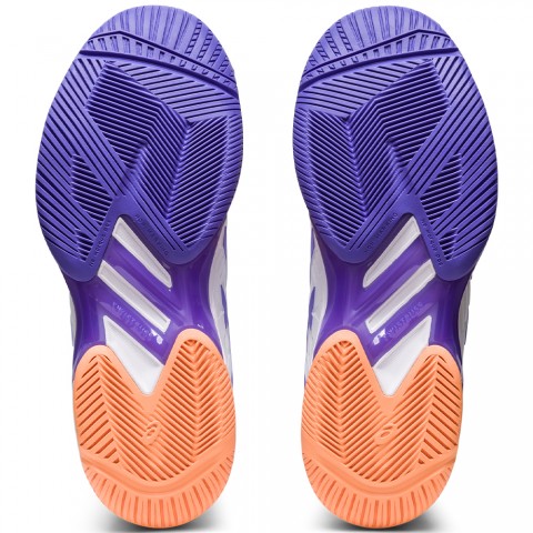 Chaussures Tennis Asics Solution Speed FlyteFoam 2 Toutes Surfaces Femme Blanc/Violet 21782
