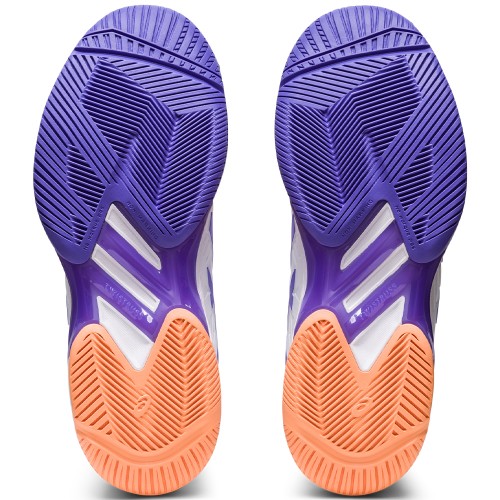 Chaussures Tennis Asics Solution Speed FlyteFoam 2 Toutes Surfaces Femme Blanc/Violet 21782