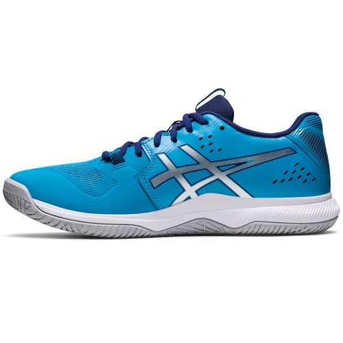 Chaussures Badminton Asics Gel Tactic Homme Bleu/Argent 21799