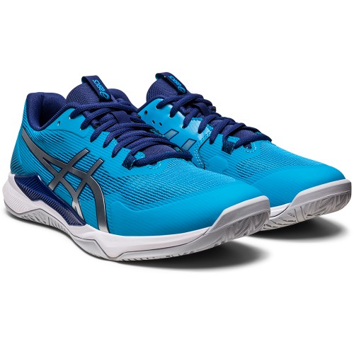 Chaussures Badminton Asics Gel Tactic Homme Bleu/Argent 21800