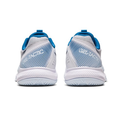 Chaussures Asics Badminton Gel Tactic Femme Blanc/Bleu