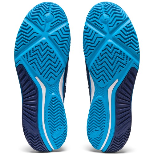 Chaussures Padel Asics Gel Resolution 9 Homme Bleu/Blanc 21824