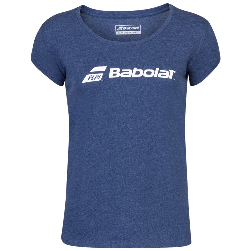 Tee-shirt Babolat Exercice Femme Bleu Marine 21826