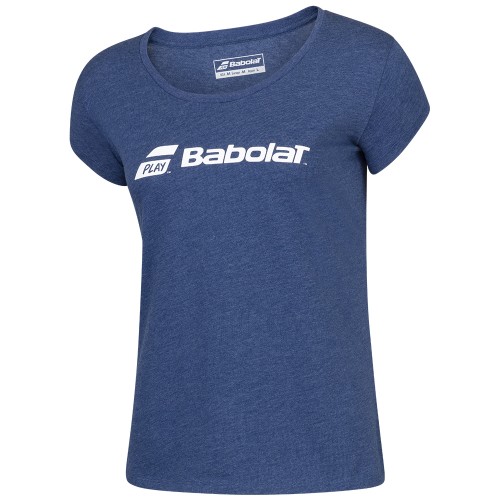 Tee-shirt Babolat Exercice Femme Bleu Marine 21828