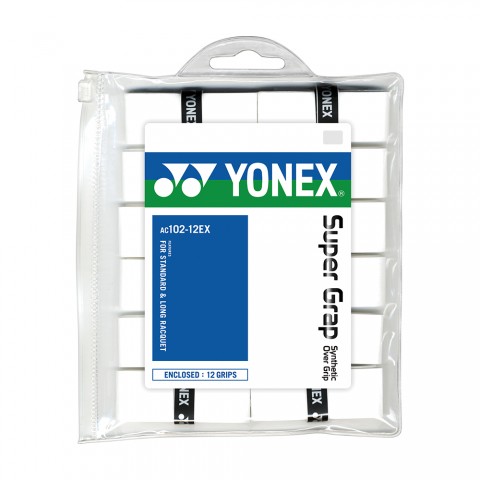 Surgrips Yonex AC102 x12 Blanc 21837