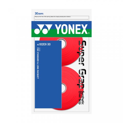 Surgrips Yonex AC102 x30 Rouge