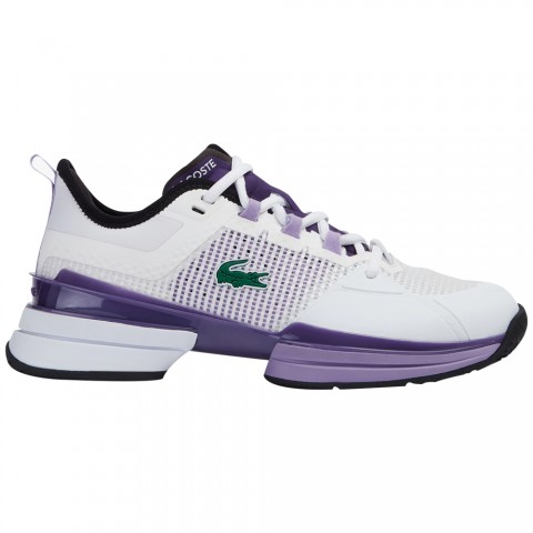 Chaussures Tennis Lacoste AG-LT 21 Ultra Toutes Surfaces Femme Blanc/Violet 21842