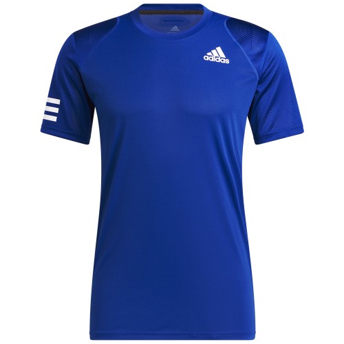 Tee-shirt adidas Club 3 Stripes Homme Bleu 21845