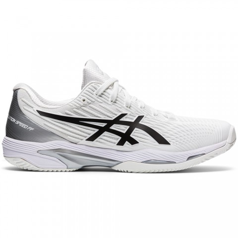 Chaussures Tennis Asics Solution Speed FF2 Terre Battue Homme Blanc/Noir 21860