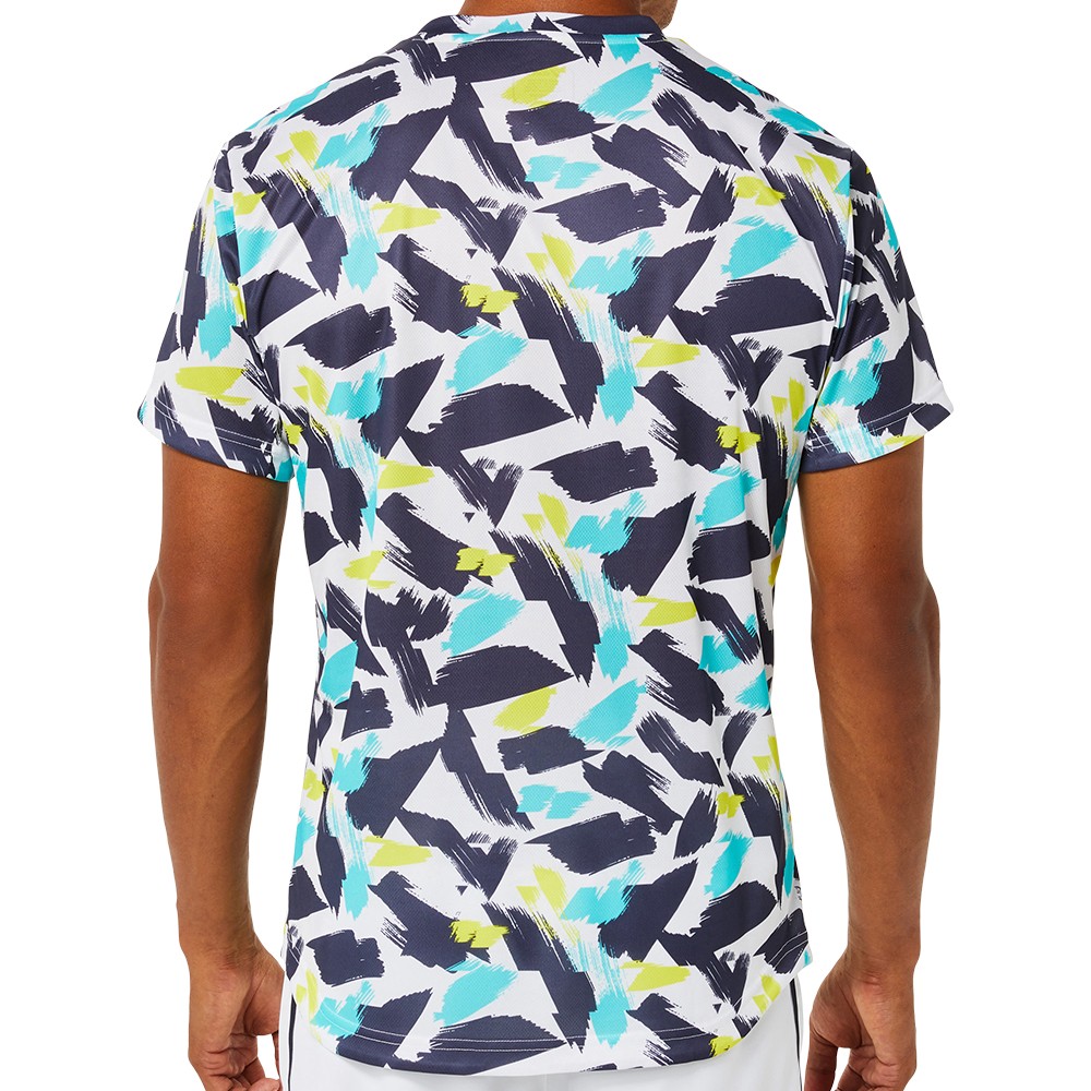 asics t shirt homme brun